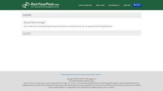 
                            7. RunYourPool FAQ #92 - Do you have an app? - Run Your Pool Com Portal
