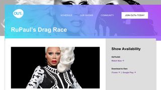 
                            5. RuPaul's Drag Race - OUTtv - Out Tv Go Login