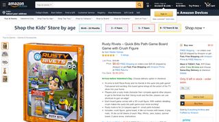 
                            8. Rusty Rivets – Quick Bits Path Game Board Game with Crush ... - Crush Bits Sign In