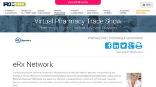 
                            5. RXinsider | eRx Network - Virtual Pharmacy Trade Show - Erx Network Portal