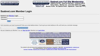 Saabnet.com: Member Login - The Saab Network - Saab Net Login