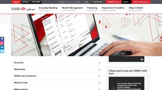 SABBNET - Online Banking - SABB - Sabb Com Portal