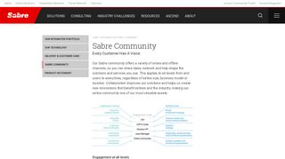 
                            1. Sabre Airline Customer Community | Sabre Airline Solutions - Sabre Community Portal Homepage