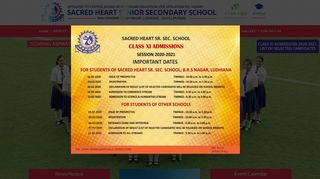 
                            5. Sacred Heart Sr. Sec. School, CBSE School in Ludhiana Punjab - Sacred Heart School Chandigarh Ecare Login
