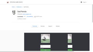 
Sad Panda - Google Chrome
