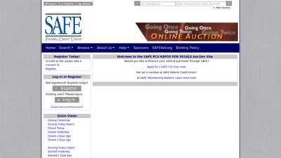 
                            7. SAFE FCU REPOS FOR RESALE Home Page