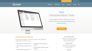 
                            3. Safe K-12 Communication Tools | Email, File Sharing ... - Gaggle - Gaggle Student Email Portal