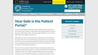 
                            3. Safe Patient Portal - Frederick Primary Care Associates - Frederick Primary Care Patient Portal
