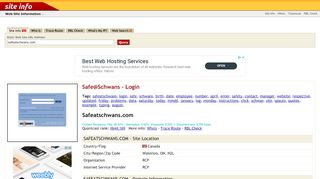 
Safeatschwans.com: [email protected] - Login - Web Counter
