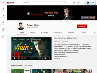 Safeer Khan - YouTube
