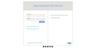
                            8. Sage Employee Self Service - Purvis Industries - Captel Sage Login