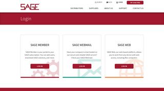
SAGE | Login - SAGE - Promotional Product  
