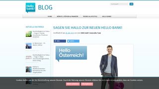 
                            5. Sagen Sie Hallo zur neuen Hello bank! | Hello bank! - Hello Bank Html Portal