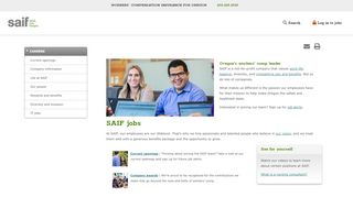 SAIF Jobs & Careers | Oregon's Workers' Comp Leader - Saif Com Login