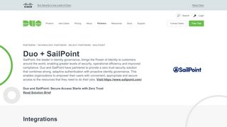 
                            11. SailPoint | Duo Security - Sailpoint Portal