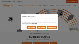 
                            8. Sainsbury's Energy – Sainsbury's - Sainsbury's Energy Customer Portal