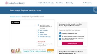 
                            7. Saint Joseph Regional Medical Center | MedicalRecords.com - St Joseph Regional Medical Center Patient Portal