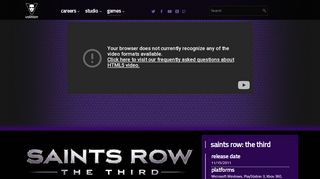 
                            8. Saints Row: The Third | Deep Silver Volition - Can T Portal To Saints Row Website
