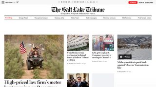 
                            4. Salt Lake Tribune: Utah News, Religion, Sports & Entertainment - Salt Lake Tribune Portal