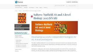 
                            5. Salters-Nuffield AS and A level Biology 2015 (SNAB) - Snab Online Portal