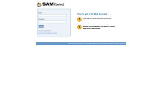 
                            3. SAM Connect Login - Scholastic Math 180 Teacher Portal