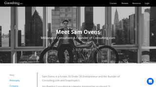 Sam Ovens - Consulting.com - Consulting Com Portal Sam Ovens