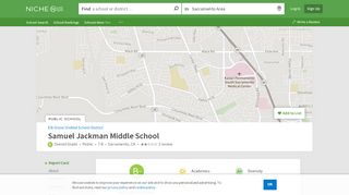 
                            6. Samuel Jackman Middle School in Sacramento, CA - Niche - Samuel Jackman School Loop Portal