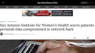 
                            3. San Antonio Institute for Women's Health warns patients personal data ... - Ifwh Patient Portal