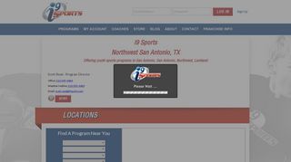 
                            1. San Antonio, San Antonio, Northwest, Lackland - i9 Sports - I9 Sports San Antonio Portal