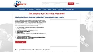 
                            2. San Antonio Youth Sports Programs - i9 Sports - I9 Sports San Antonio Portal