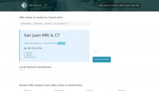
                            5. San Juan MRI & CT - Santurce PR - 787-721-7776 - MRI Directory - San Juan Mri And Ct Portal