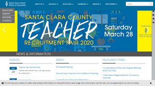 
                            9. Santa Clara County Office of Education: SCCOE Home - Santa Clara County Child Support Portal