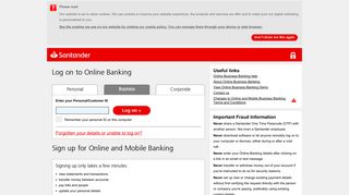 
                            9. Santander Online Banking - Business Online Banking - Santander Bank Business Online Portal