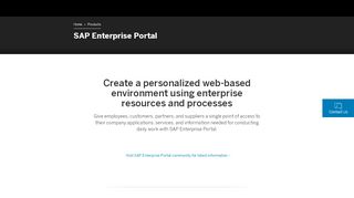 SAP Enterprise Portal - SAP.com - Sap Corporate Portal Employee