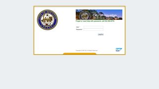 
                            1. SAP NetWeaver Portal - City Of Houston Ess Portal Login