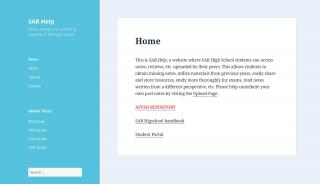 
                            3. SAR Help – Notes, reviews, etc. written by students at SAR High School. - Sar Sms Student Portal