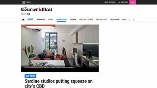 
                            8. Sardine studios putting squeeze on city's CBD | The Courier-Mail - Iglu Internet Portal