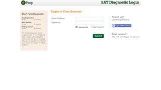 
                            6. SAT Diagnostic Login - ePrep - Eprep Portal