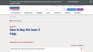 
                            4. Save to Buy ISA managing your account FAQs | Nationwide - Nationwide Help To Buy Isa Portal