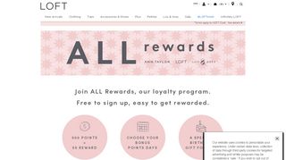 
                            3. Save with our ALL Rewards Loyalty Program | LOFT - Ann Taylor Loft Portal