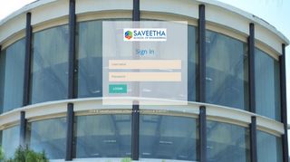 
                            4. Saveetha University - Saveetha University Portal