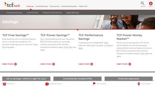 
                            2. Savings Accounts to Support Your Savings Goals | TCF Bank - Tcf Savings Account Portal