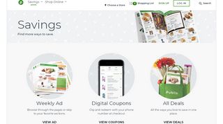 
                            2. Savings | Publix Super Markets - Publix Digital Coupons Portal