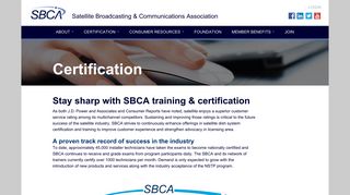 
                            2. SBCA Training Certification National Standards Testing Program - Sbca Training Portal