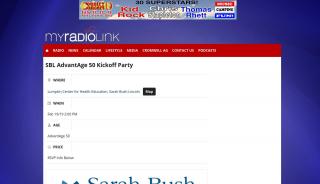 
                            6. SBL AdvantAge 50 Kickoff Party | MyRadioLink.com - Sbl Patient Portal