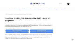 
                            9. SBOP Net Banking (State Bank of Patiala) - How To Register ...