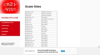 
                            5. Scam Sites | paying-ptc.com - Smybux Portal