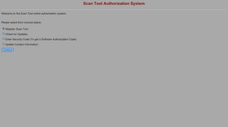 
Scan Tool Authorization System
