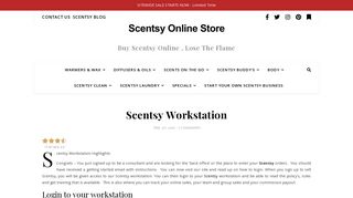 
                            5. Scentsy Workstation | Login to Your Consultant Workstation - Workstation Scentsy Us Home Portal