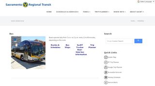 
                            6. Schedule & Services - Sacramento Regional Transit District - Sacramento Regional Transit Employee Portal